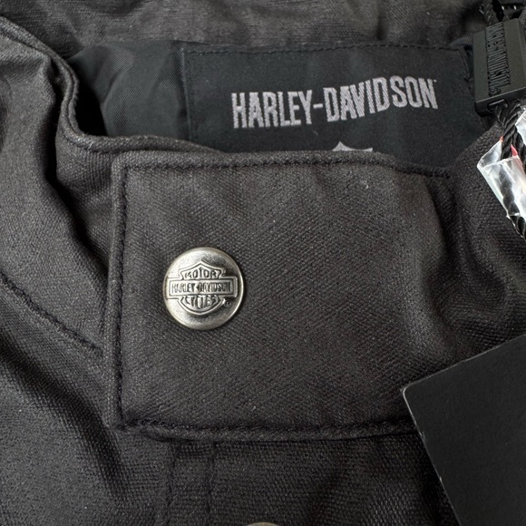 Harley Davidson Riding Jacket Motorcycle Coat #1 Men's Size Large (97403-24VM) - Picture 8 of 8